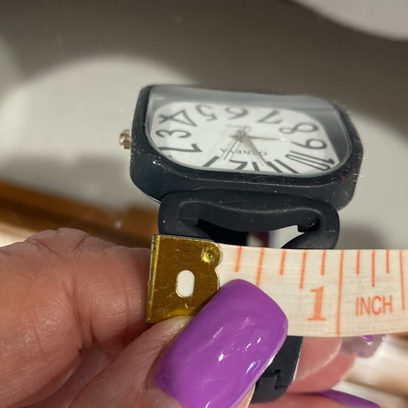 Geneva Quartz Black Gun Metal Boys watch with Stainless Steel Back! NWT! - Picture 10 of 11